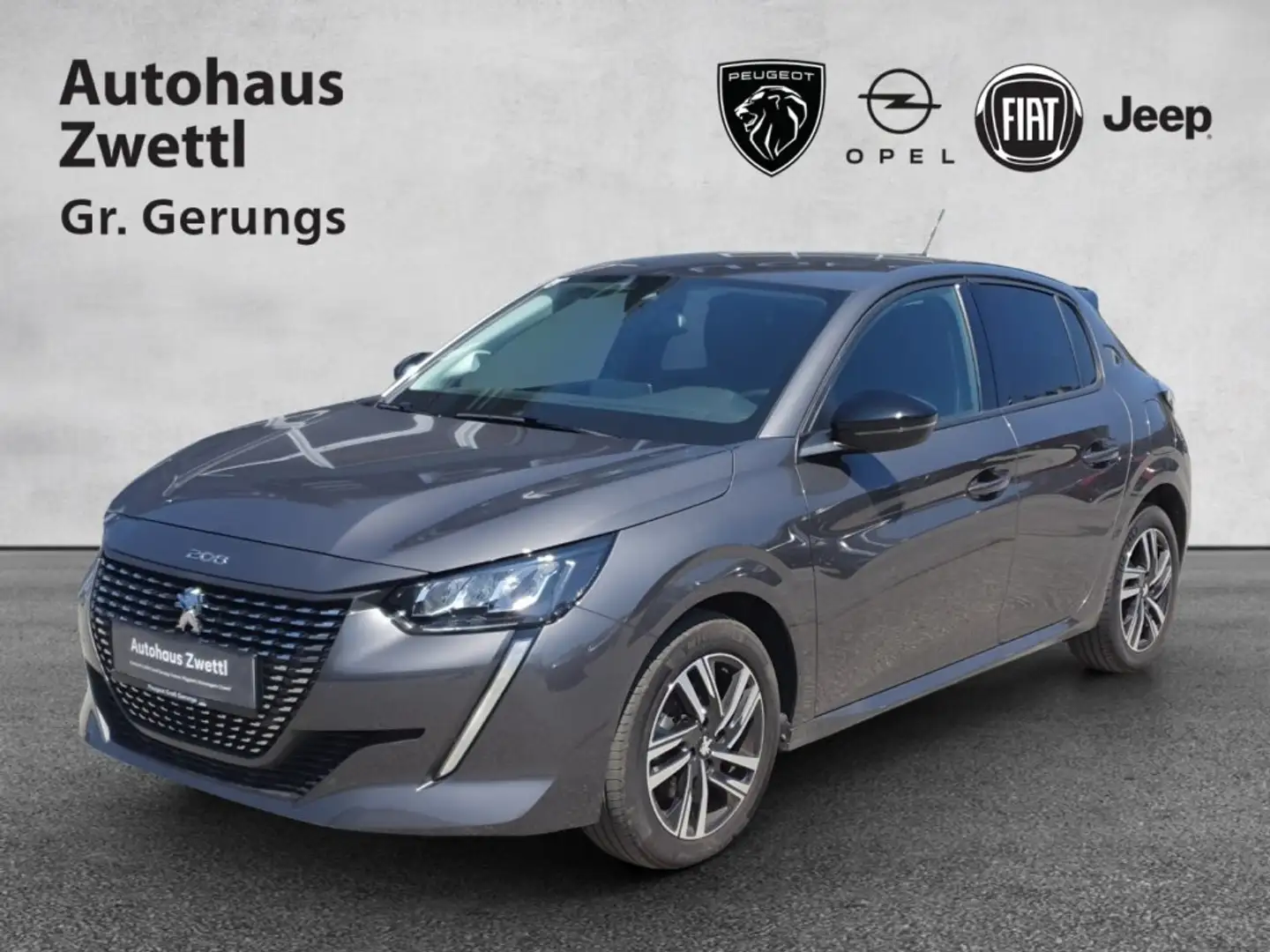 Peugeot 208 ALLURE PT 100 EAT8 Grau - 1