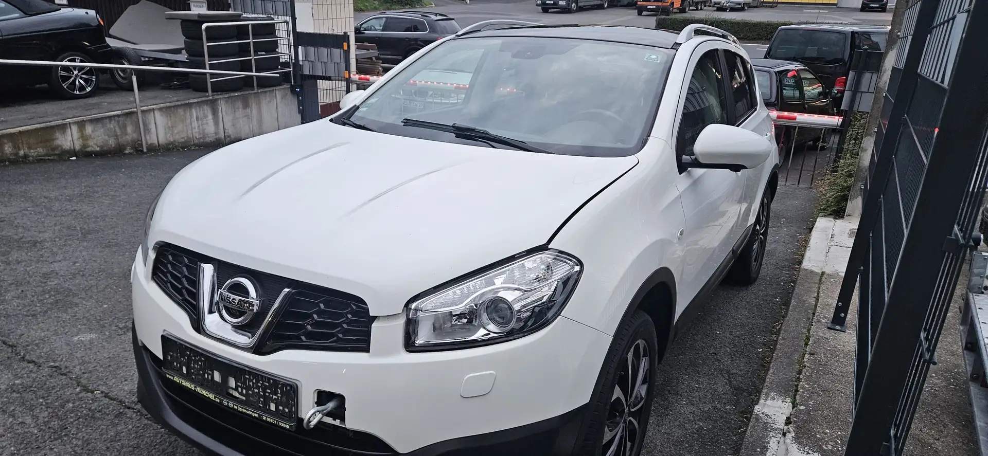 Nissan Qashqai Tekna Blanc - 1