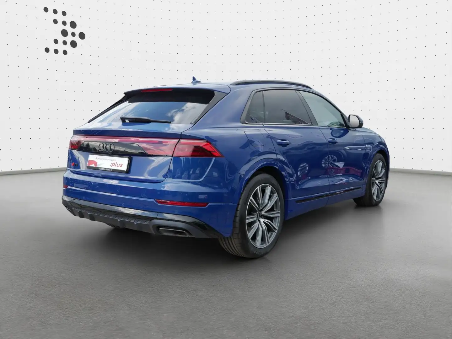 Audi Q8 55 TFSI qu. S line (Ext) AHK*Matrix*HuD*Air Albastru - 2