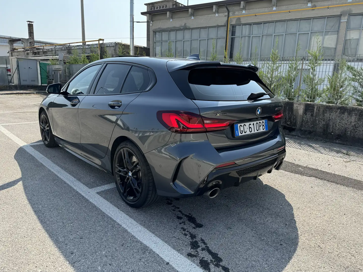 BMW 135 M 135i xdrive auto Grigio - 2