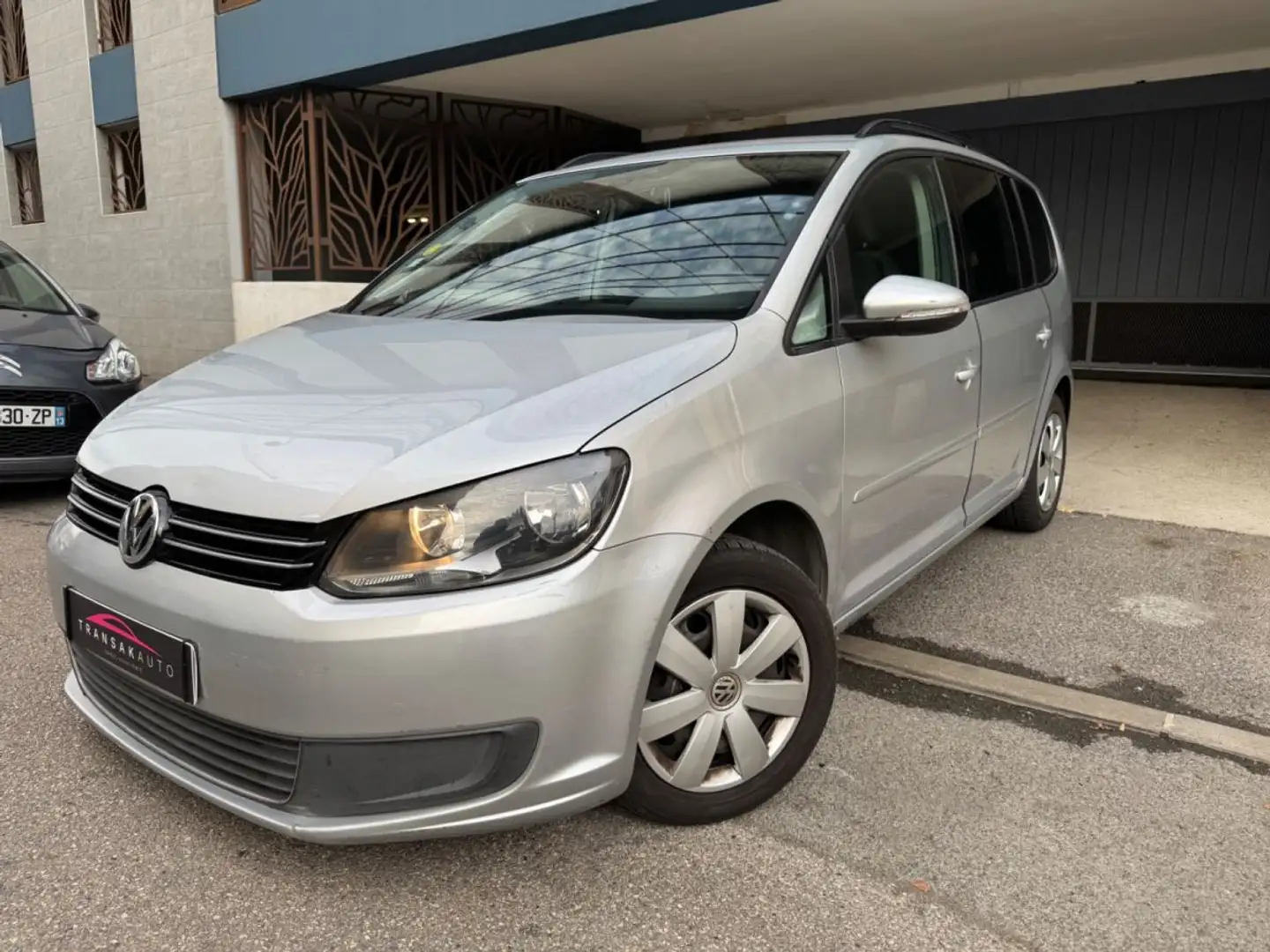 Volkswagen Touran 1.6l Tdi 105 CV Trendline Grijs - 1