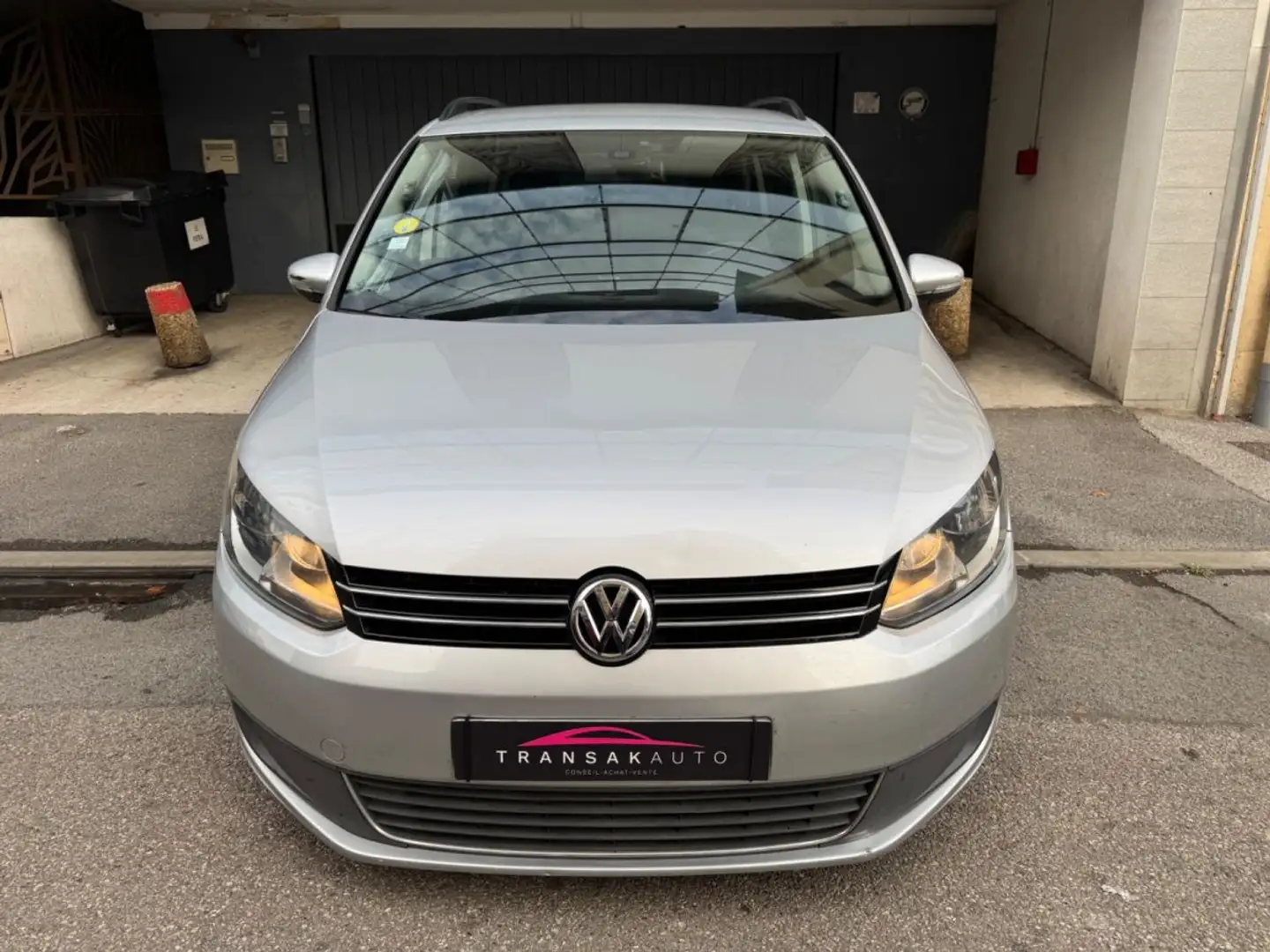 Volkswagen Touran 1.6l Tdi 105 CV Trendline Grigio - 2