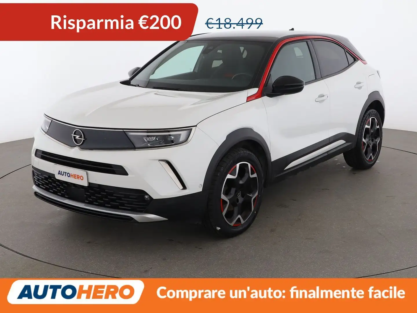 Opel Mokka X 1.2 Turbo GS Line 130 CV aut Blanc - 1