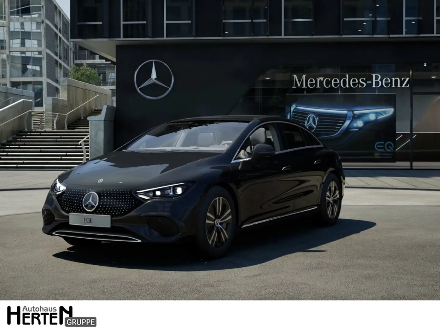 Mercedes-Benz EQE 300 +PREMIUM PLUS+360°+HUD+DISTRONIC+DIGITAL Schwarz - 1