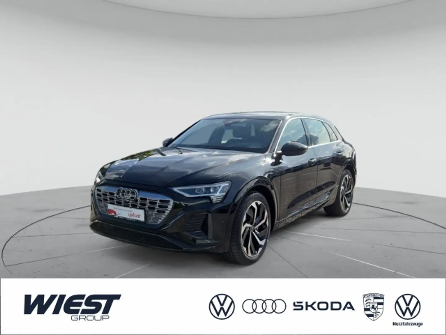 Audi Q8 e-tron S line 55 qu. ACC/HUD/VIRTUAL/PARKASS. Schwarz - 1