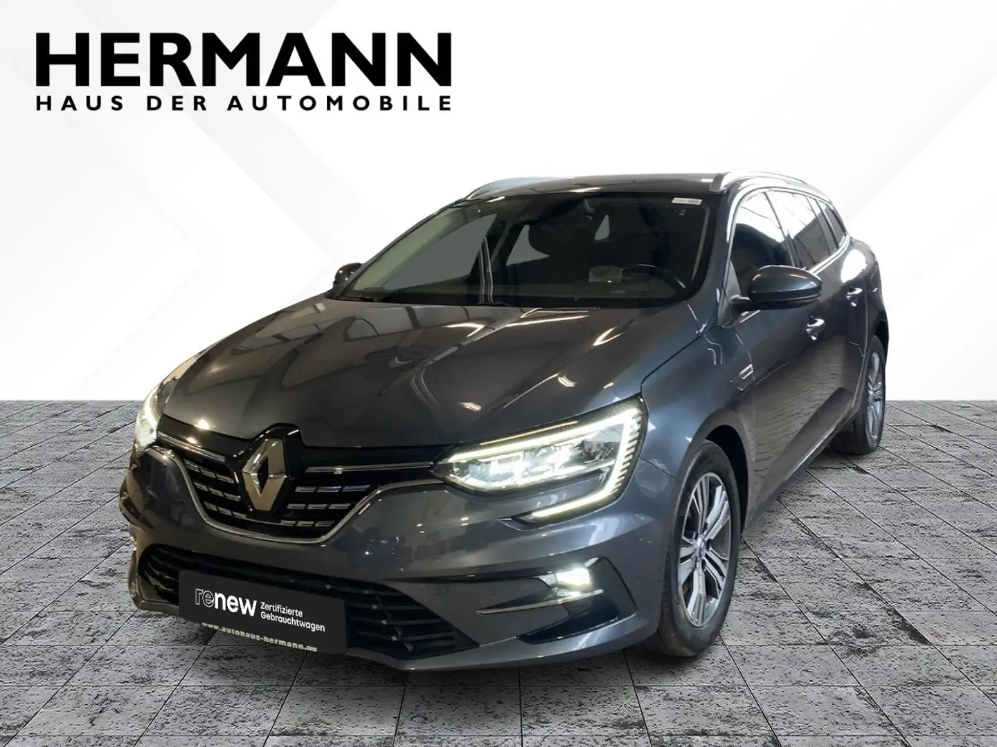 Renault Megane IV 1.6 E-TECH 160 Grandtour GPF Intens Szary - 1