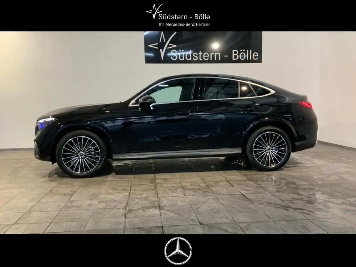 Mercedes-Benz GLC 220 d 4M Coupe +AMG+SHZ+MEMORY+NAVI+AMBIENTE Nero - 2