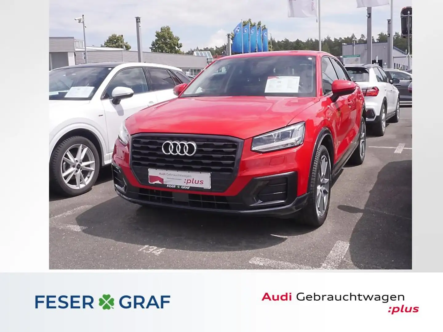 Audi Q2 35 TFSI S tronic LED/Tempomat/Sitzhzg./Alu-18 Rot - 1