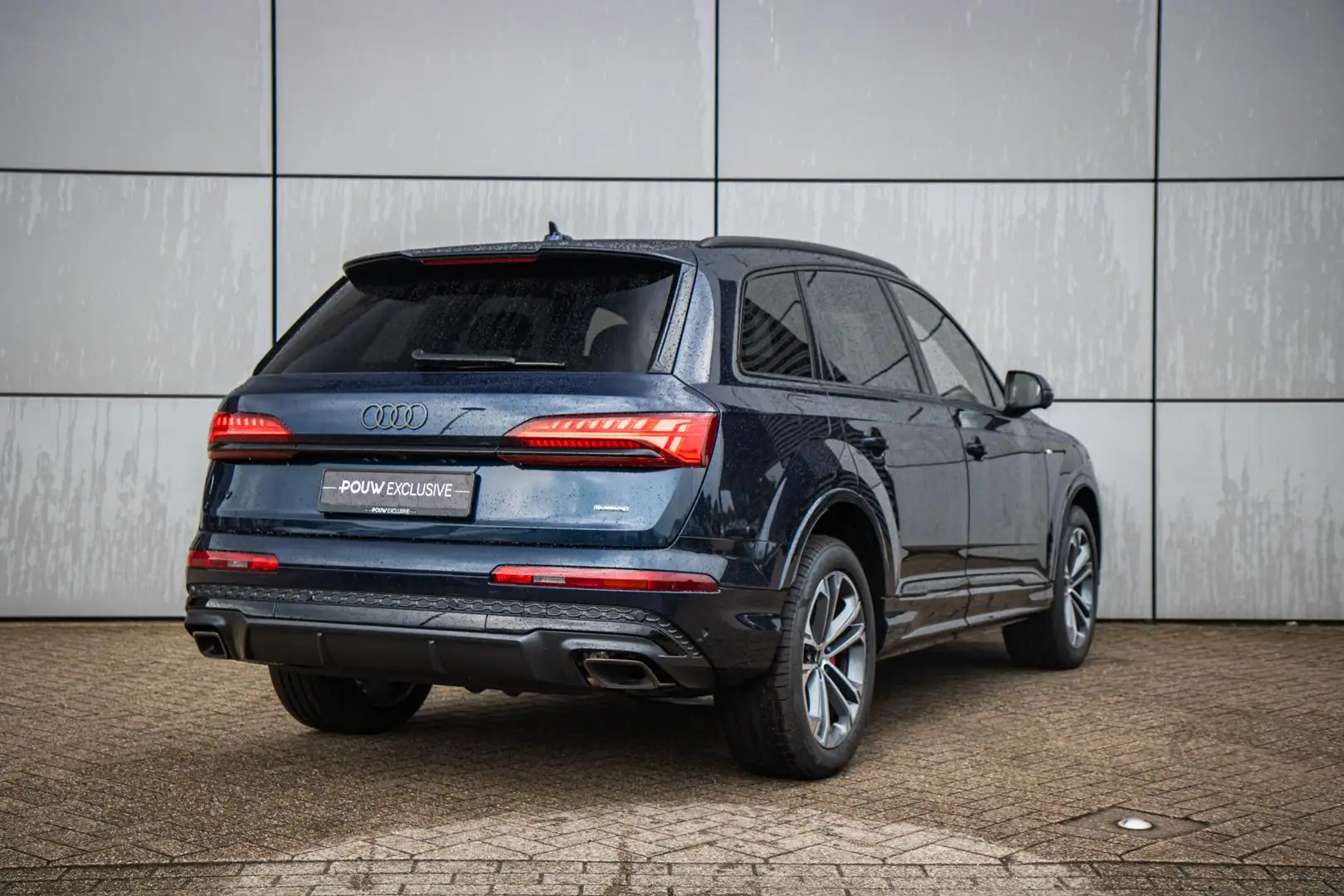 Audi Q7 55 TFSI e 394pk quattro Pro Line S | Vierwielbestu Blauw - 2