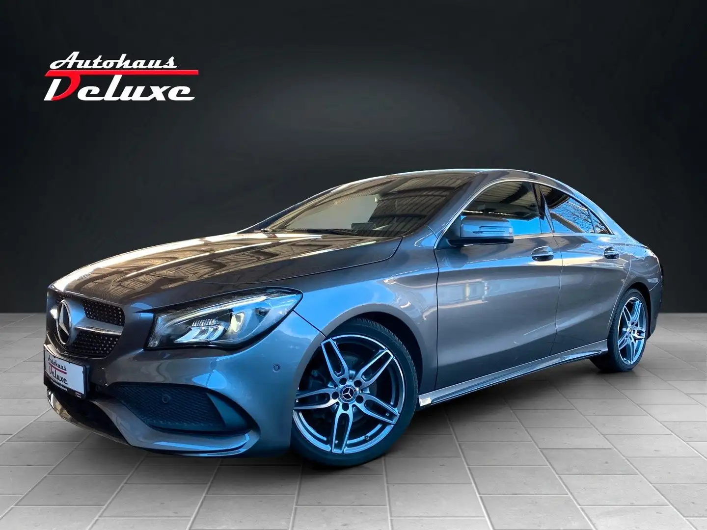 Mercedes-Benz CLA 180 COUPE AMG-LINE NAVI-LEDER-LED-PDC Grau - 1