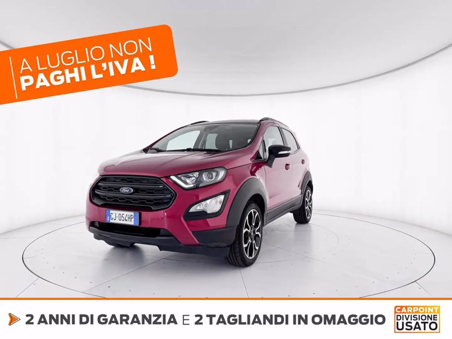 Ford EcoSport 1.0 ecoboost active s&s 125cv Rosso - 1