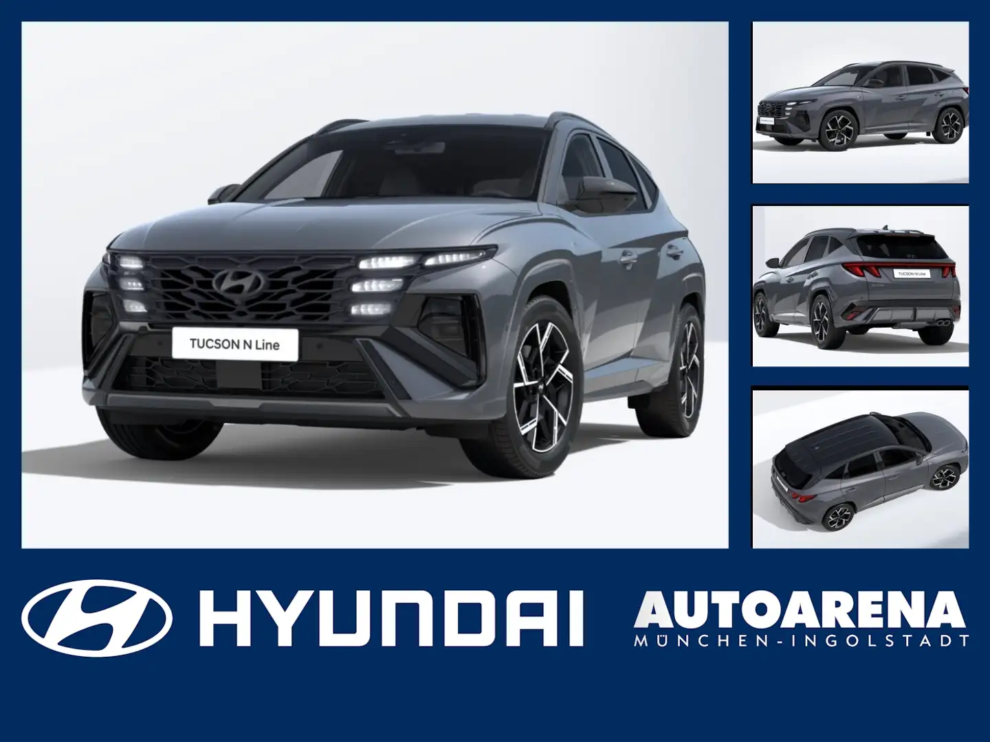 Hyundai TUCSON 1.6 T-GDI N Line Sitz-Paket, Ass.-Paket, Nero - 1