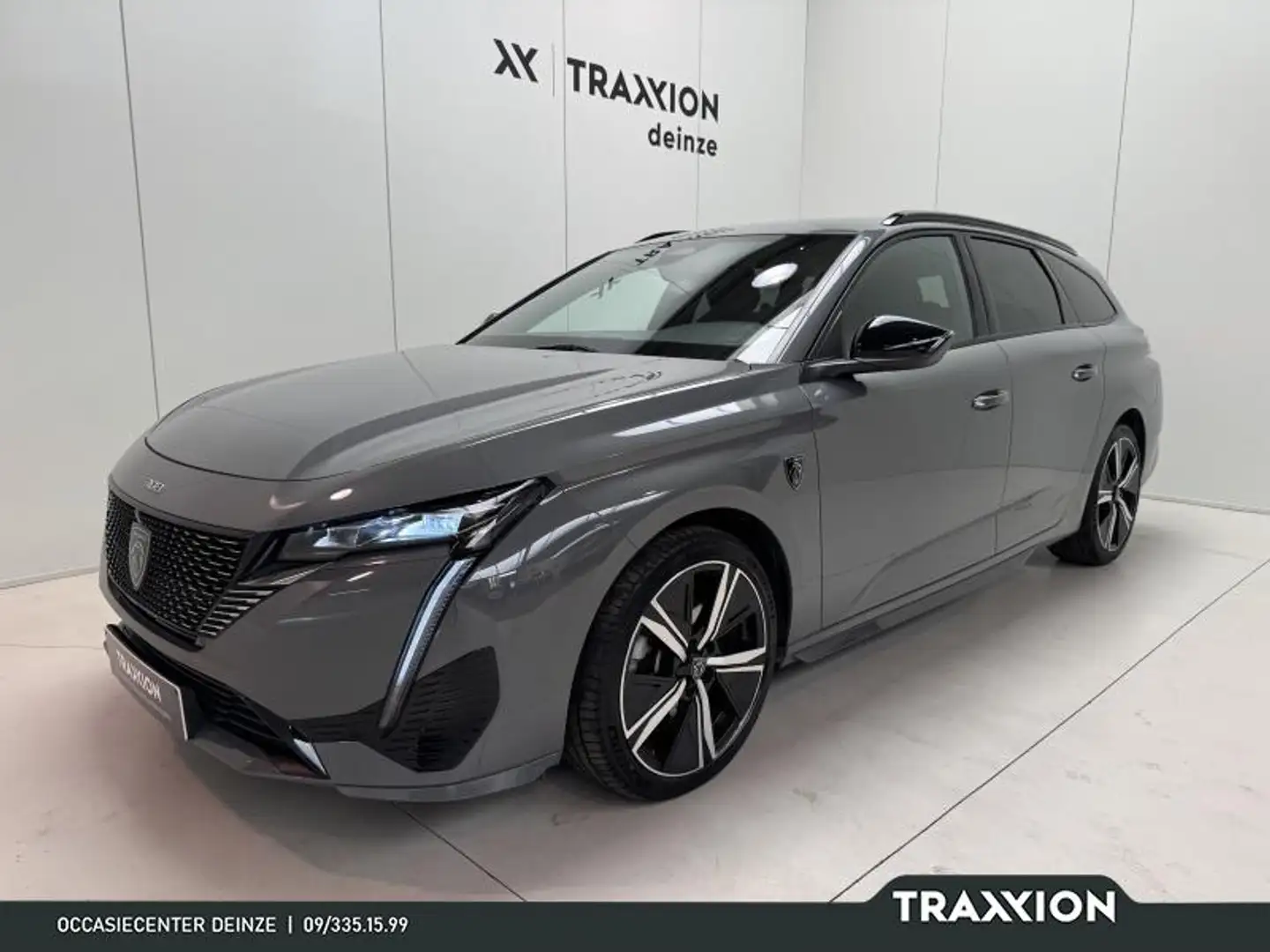 Peugeot 308 1.2i GT EAT8 GPS|PDC|CAM|CARPLAY|ACC Gris - 1