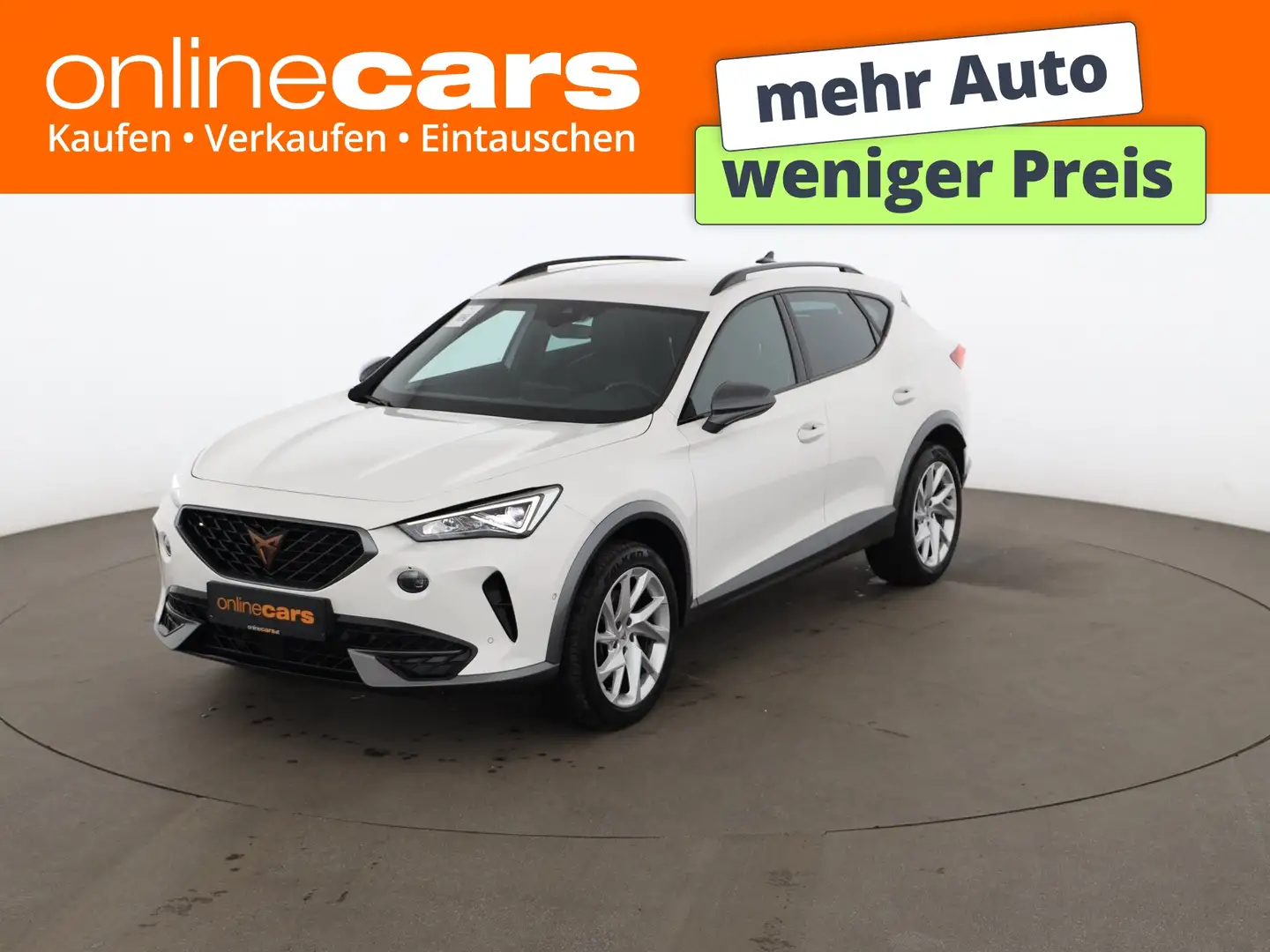 CUPRA Formentor 2.0 TDI LED AHK RADAR NAVI R-CAM ASSIST Weiß - 1