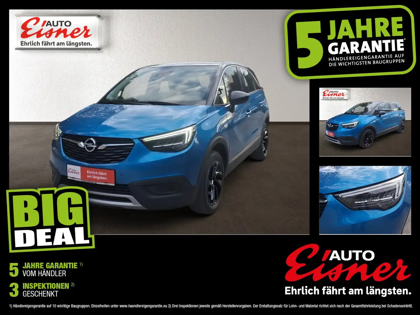 Opel Crossland 2020 1.5 S/S 102PS Blau - 1