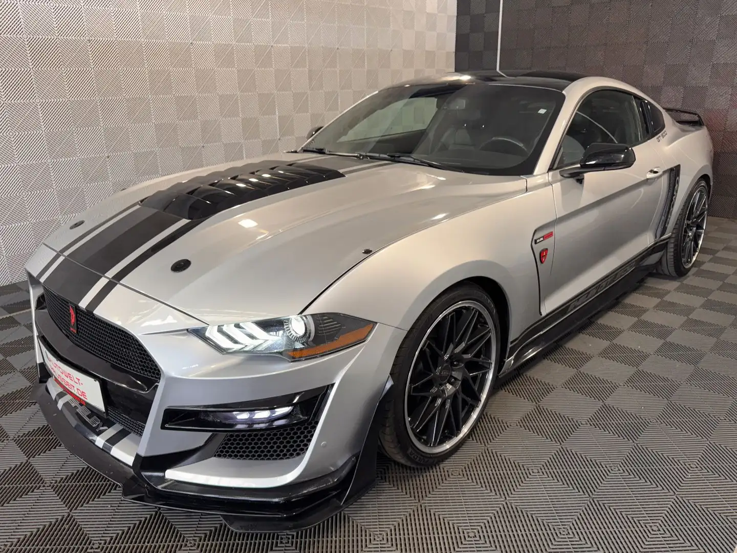 Ford Mustang Fastback GT*BREMBO*HK-R.KAM-SZ.LÜFT-20" Argent - 2