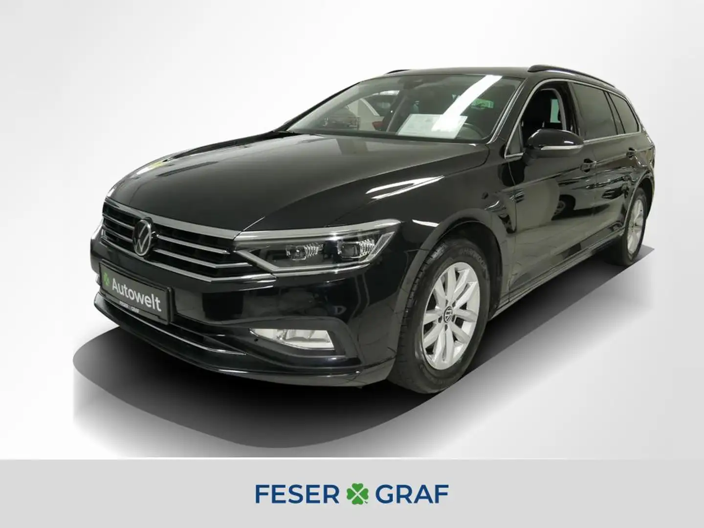 Volkswagen Passat Variant Business 2.0 TDI, RFK, LED, NAVI Zwart - 1