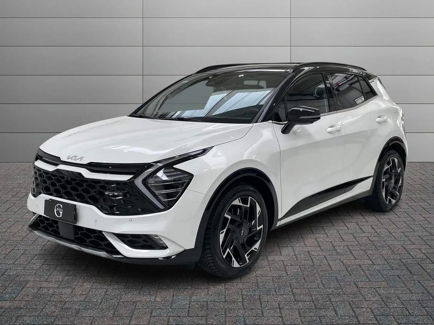 Kia Sportage 1.6 crdi mhev GT-line dct Blanc - 1