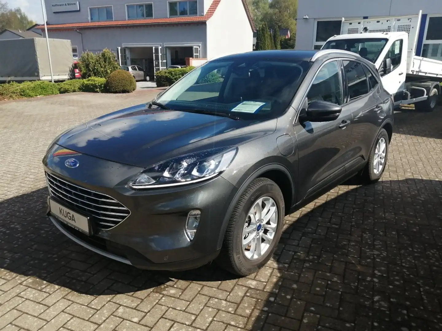 Ford Kuga Plug-In Hybrid Titanium+schw.AHK+WinterII+Navi+ Gris - 1