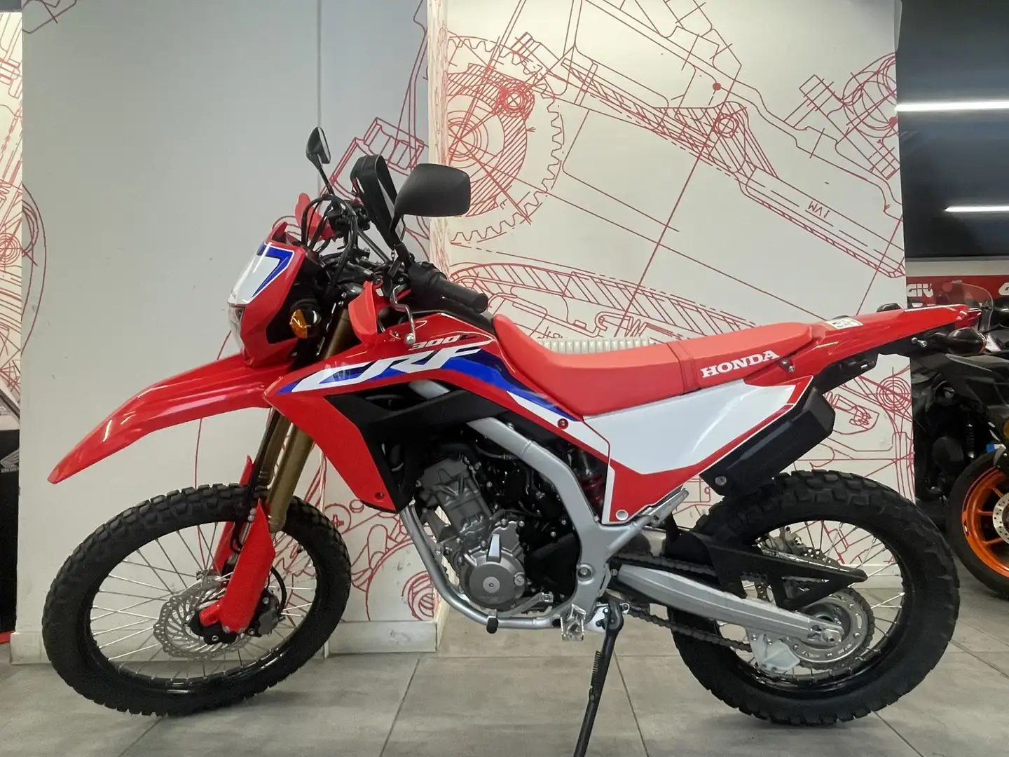 Honda CRF 300 L Roşu - 2
