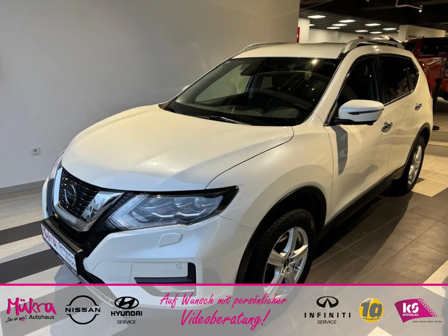 Nissan X-Trail N-Connecta 1,7dci MT 150PS 4x4 8-fach Klima Blanc - 1