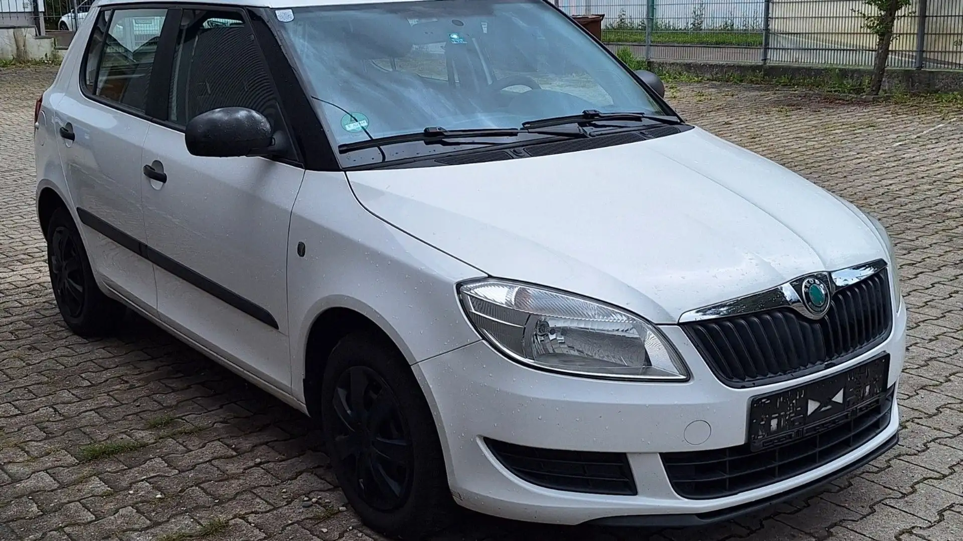 Skoda Fabia 1,2 Benzin + LPG Gas Klima Blanc - 2