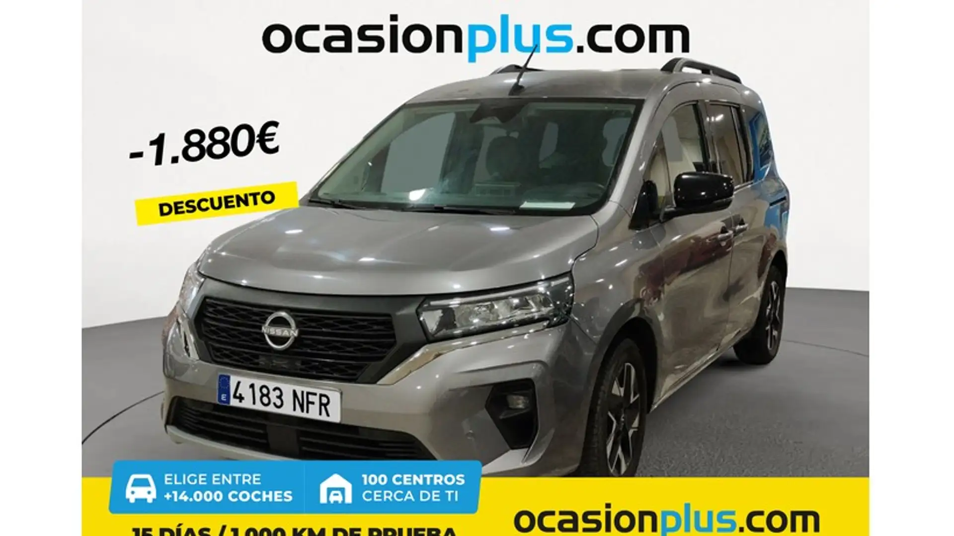 Nissan Townstar Furgón 1.3G Profesional L1 2pl. 130 Gris - 1