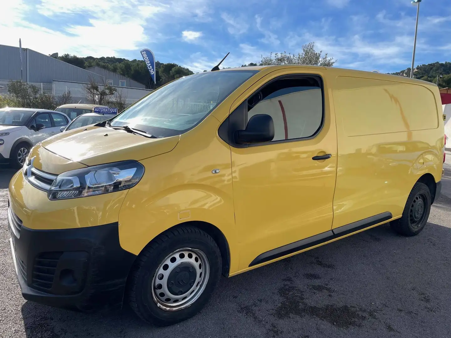 Citroen Jumpy FOURGON M BLUEHDI 95 BVM5 CONFORT Jaune - 1