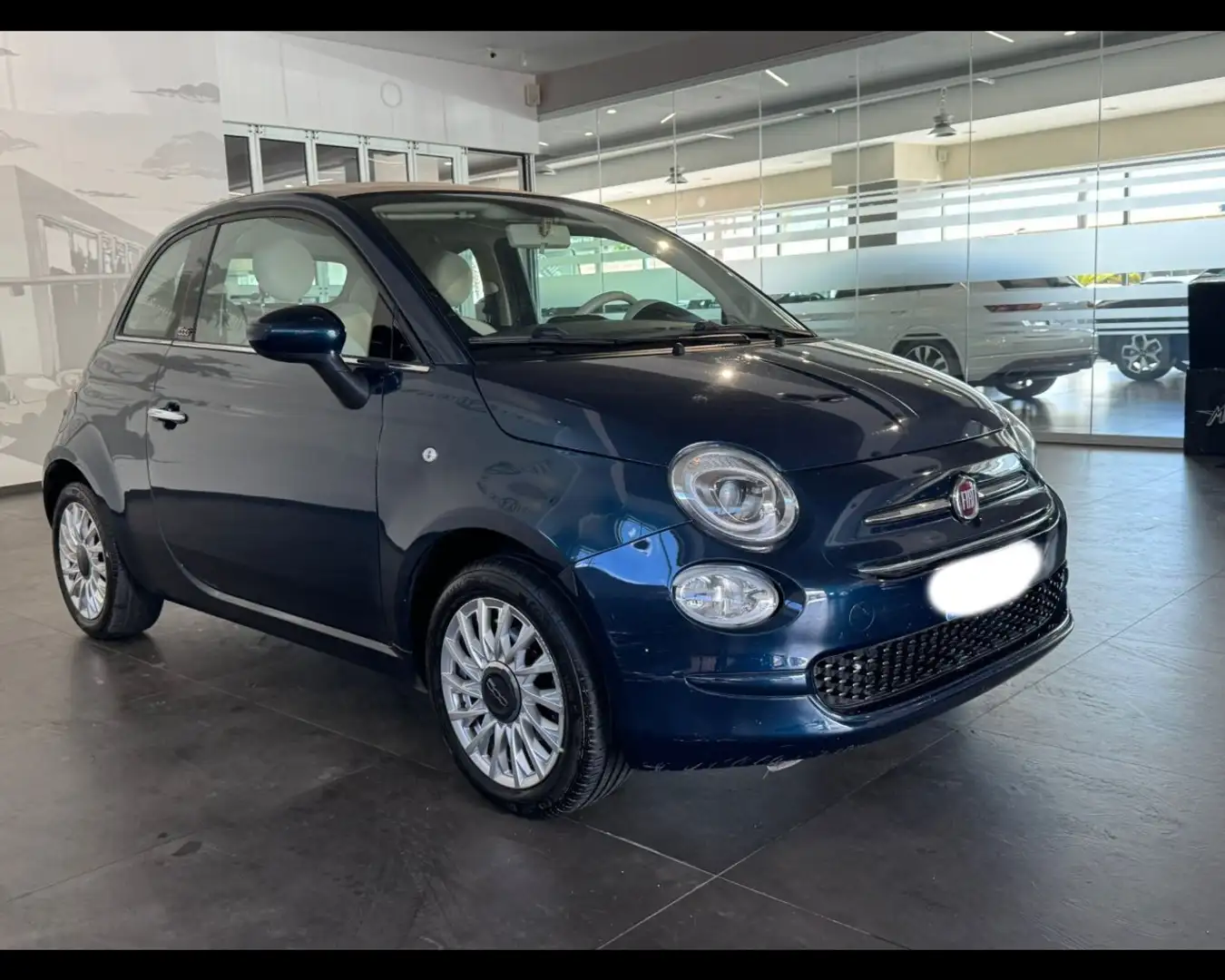 Fiat 500C 500 (2015--->) 500 C 1.2 Lounge Blu/Azzurro - 1