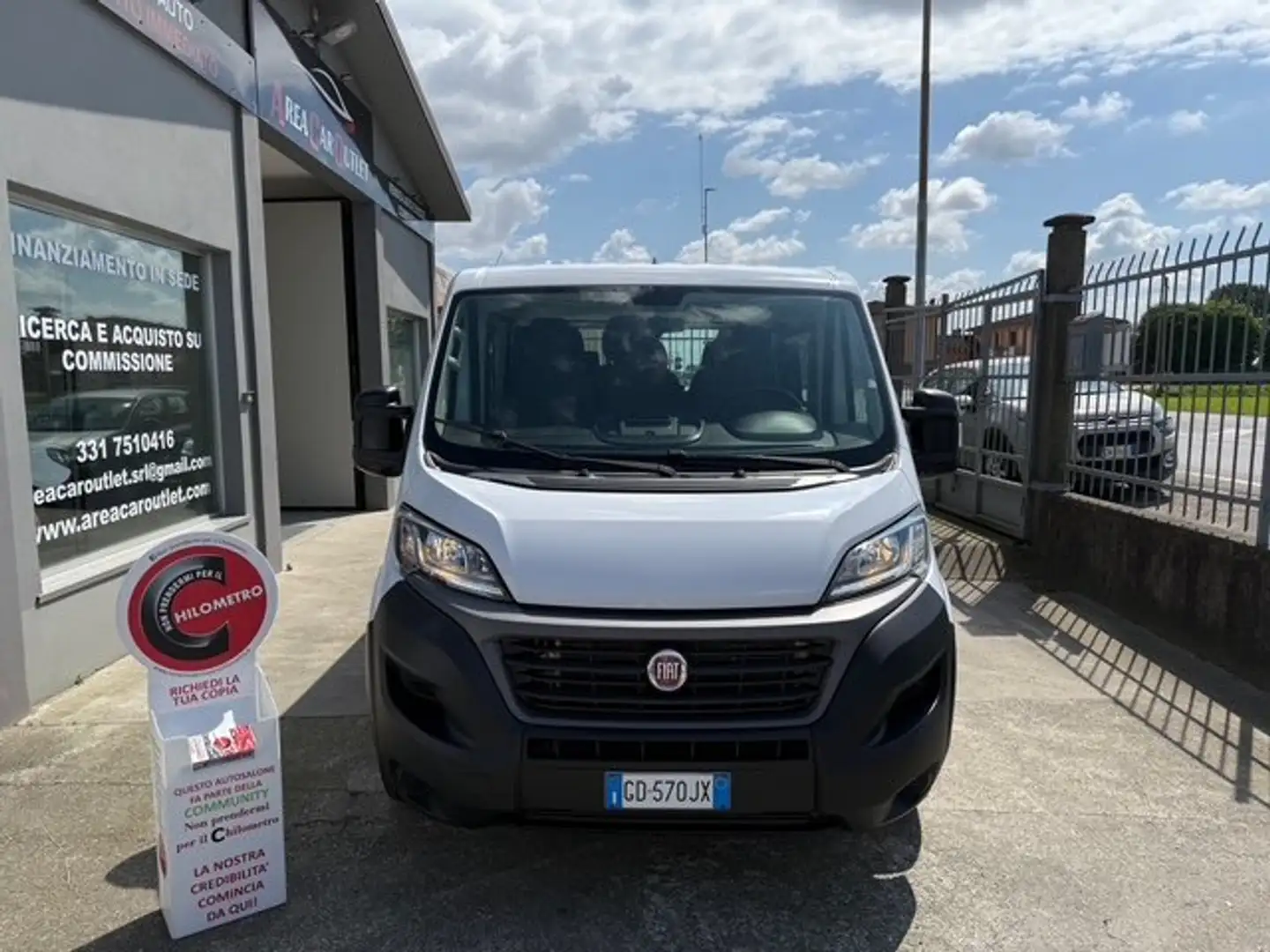 Fiat Ducato 30 CH1 COMBI 2.3 Multijet 140CV*KM 65.785*9 POSTI* Белый - 2