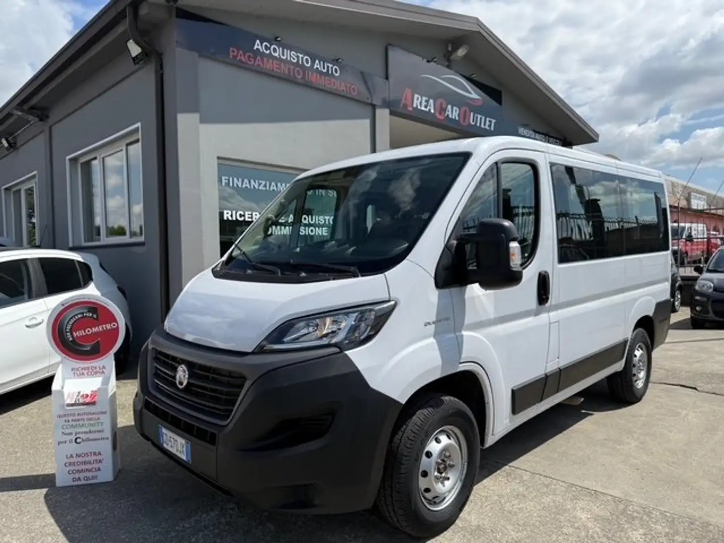 Fiat Ducato 30 CH1 COMBI 2.3 Multijet 140CV*KM 65.785*9 POSTI* Белый - 1