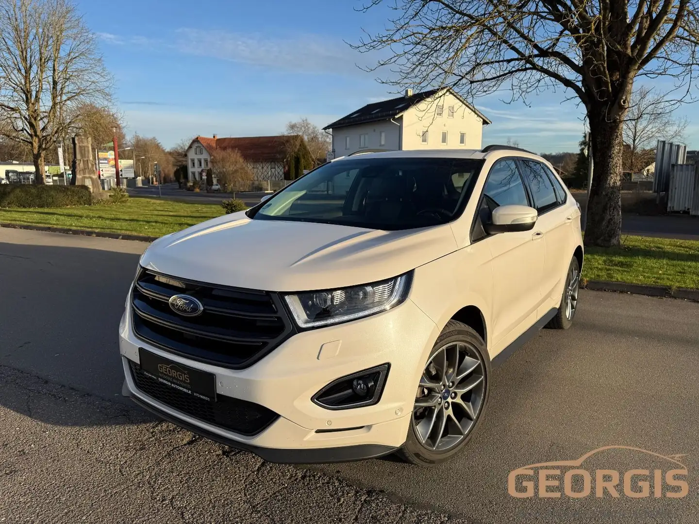 Ford Edge Sport AWD SHG 1.Hand SHZ LHZ Laneass. NAVI Blanc - 1