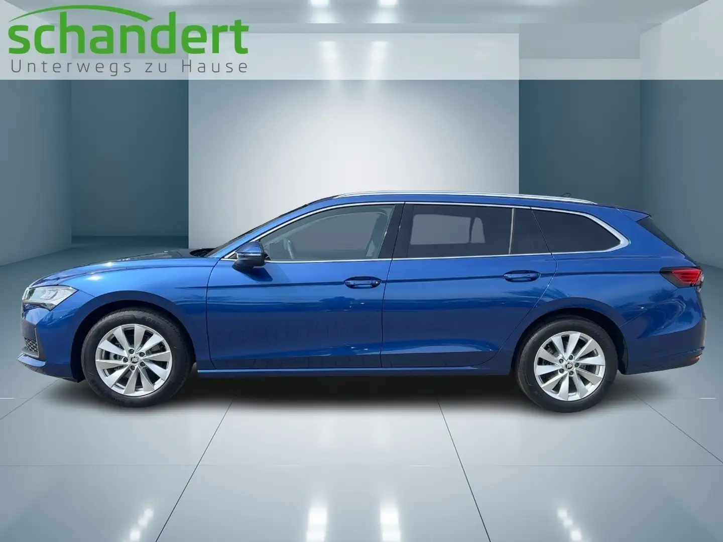 Skoda Superb Combi 1.5 TSI Selection DSG LED Navi AHK Blu/Azzurro - 2