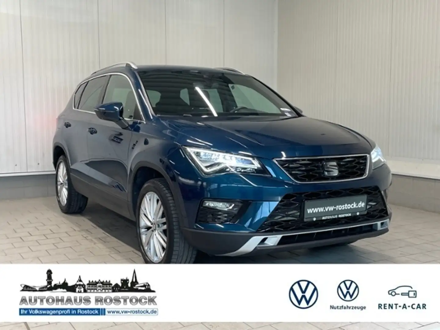 SEAT Ateca Xcellence 1.4 TSI DSG LED ACC RFK AHK Kék - 1