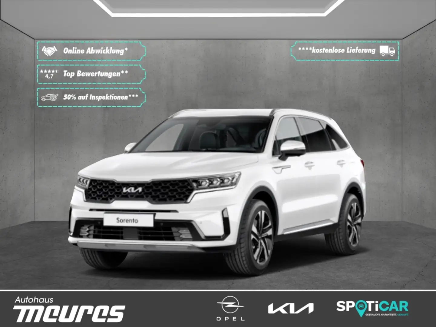 Kia Sorento 1.6T PHEV Plug-In-Hybrid AWD Platinum e-Sitze Klim Fehér - 1