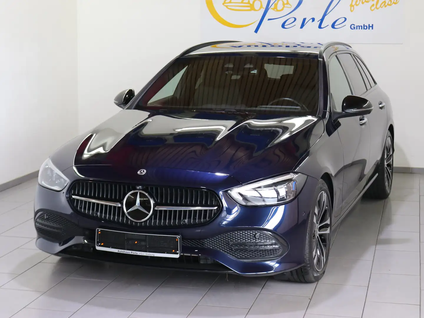 Mercedes-Benz C 220 D T 9G AVANTGARDE"MASSAGE"DTR+"360"HUP"AHK"DIG-LED Blau - 2