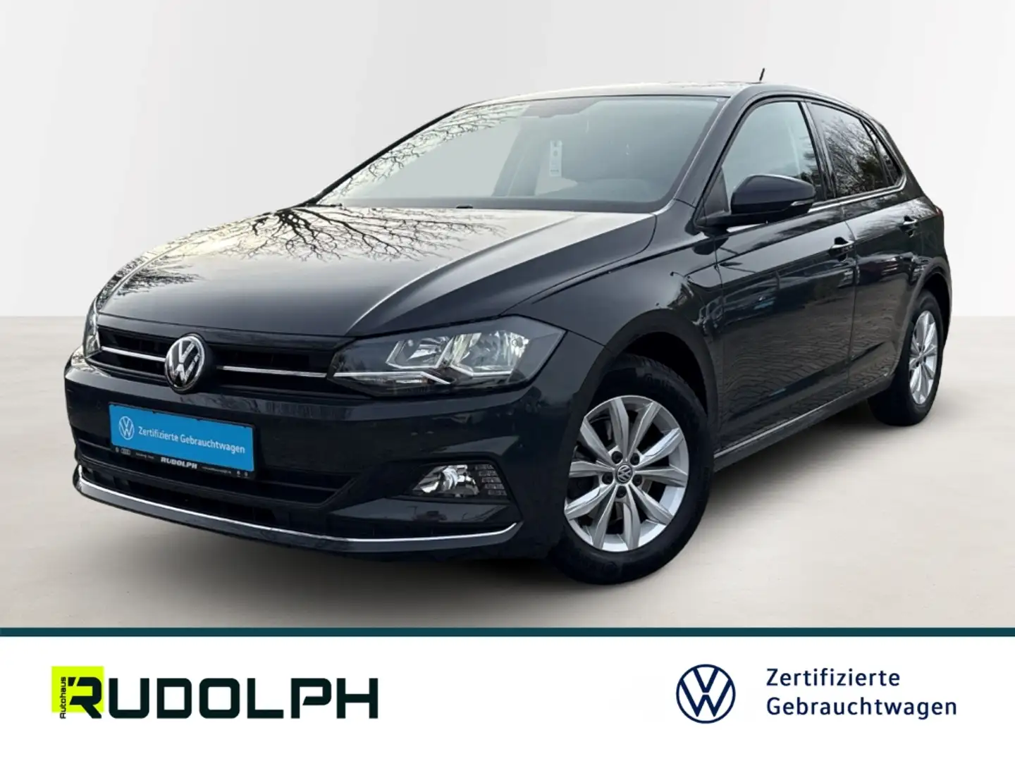 Volkswagen Polo Highline 1.0 TSI 6-Gang SHZ BT PDC Navi Klima Grau - 1