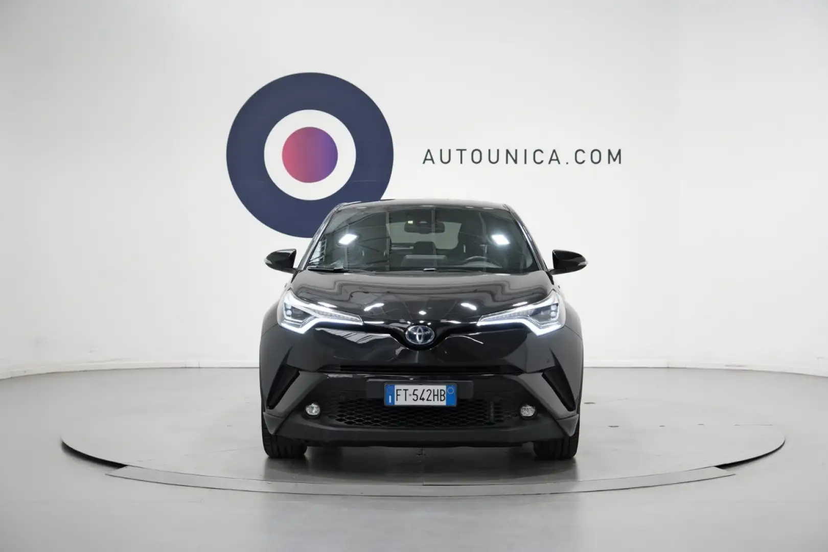 Toyota C-HR 1.8 HYBRID E-CVT LOUNGE NEOPATENTATI FARI LED Nero - 2