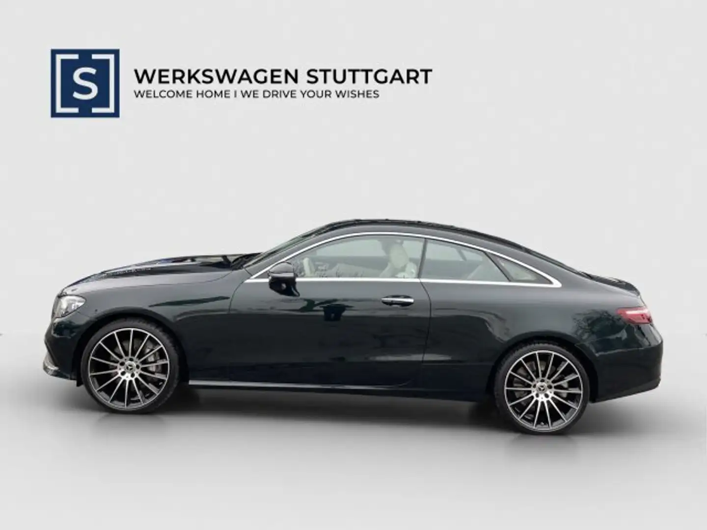 Mercedes-Benz E 450 E 450 4M Coupé 20''AMG Dist Memo KeylGo HuD 360° Vert - 2