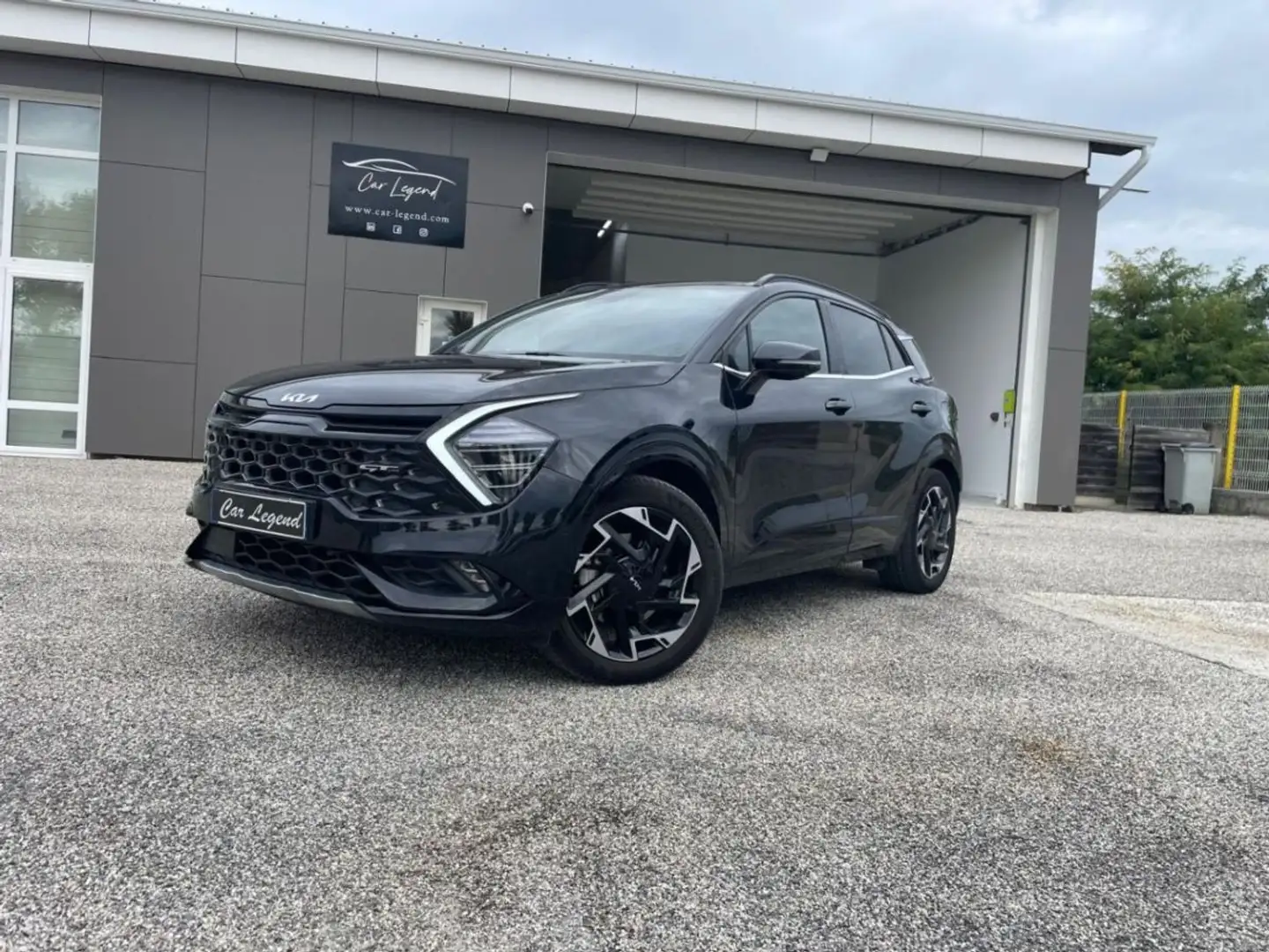 Kia Sportage 1.6 T-GDi 265ch Hybride Rechargeable BVA6 4x4 GT Line Premium Schwarz - 1