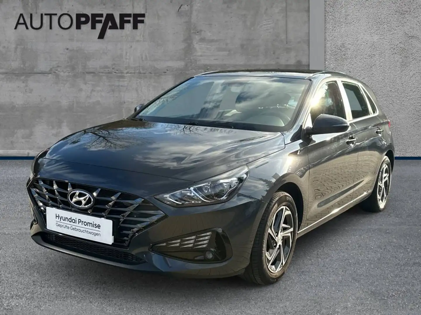 Hyundai i30 1.0 T-GDi Teilleder|AHK|Smart Key Gris - 1