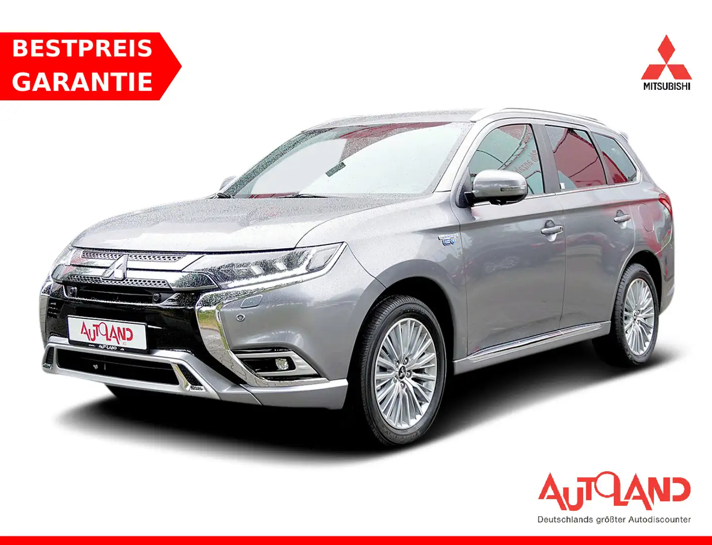 Mitsubishi Outlander 2.4 PHEV Plus Z SpiritZ  4WD 360° AHK LE Grijs - 1