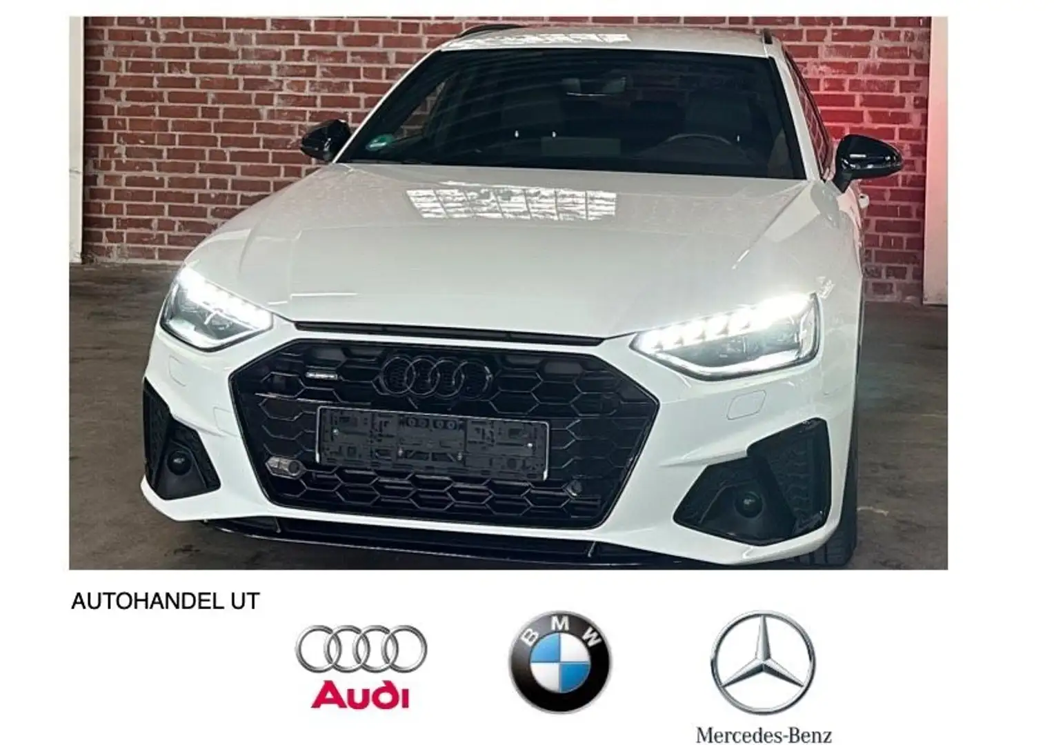 Audi A4 Avant 45 TFSI quattro 3x S-line LED/ACC/R.Kam Weiß - 1