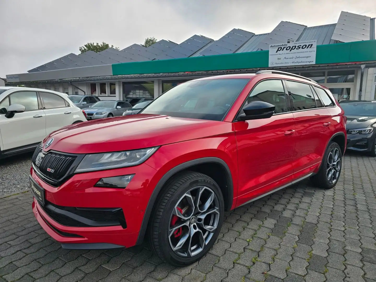 Skoda Kodiaq RS 2.0 Bi-TDI 4x4 NAVI ACC 360° PANO Roşu - 1