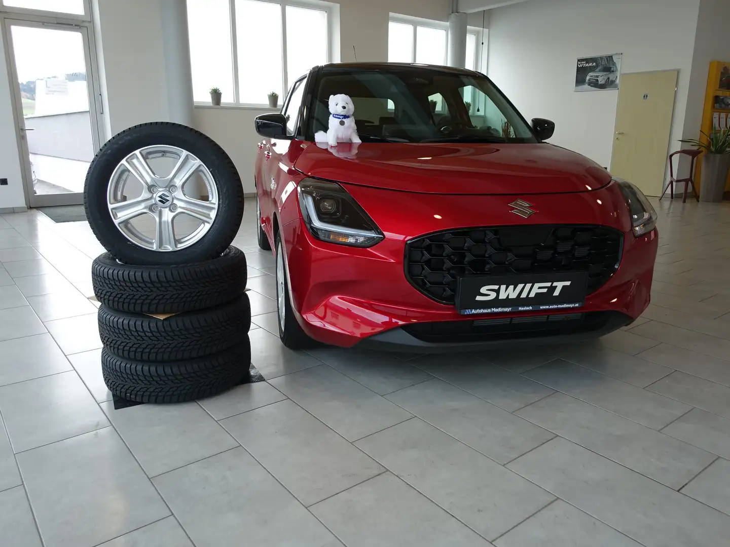 Suzuki Swift SWIFT 1.2 HYBRID CVT shine Rot - 1