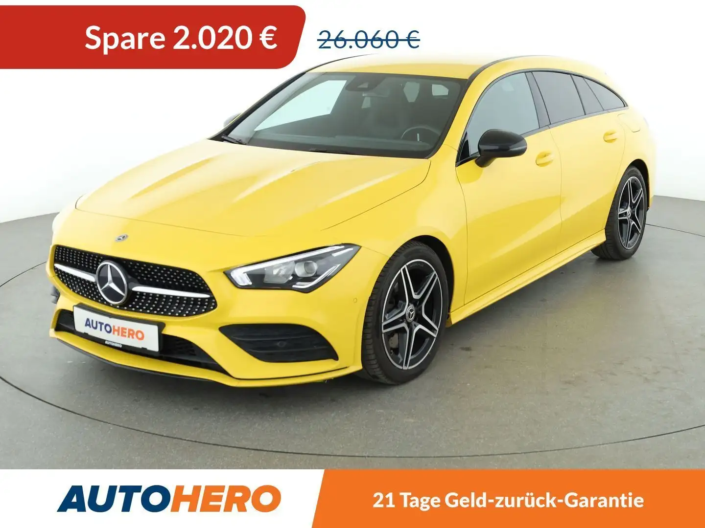 Mercedes-Benz CLA 200 CLA 200 d Shooting Brake AMG Line Aut.*NAVI*LED* Gelb - 1