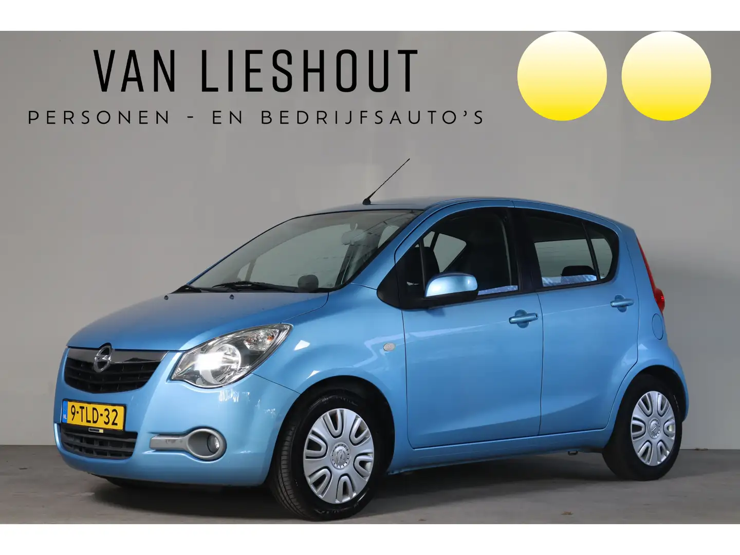 Opel Agila 1.0 Berlin Airco Bleu - 1