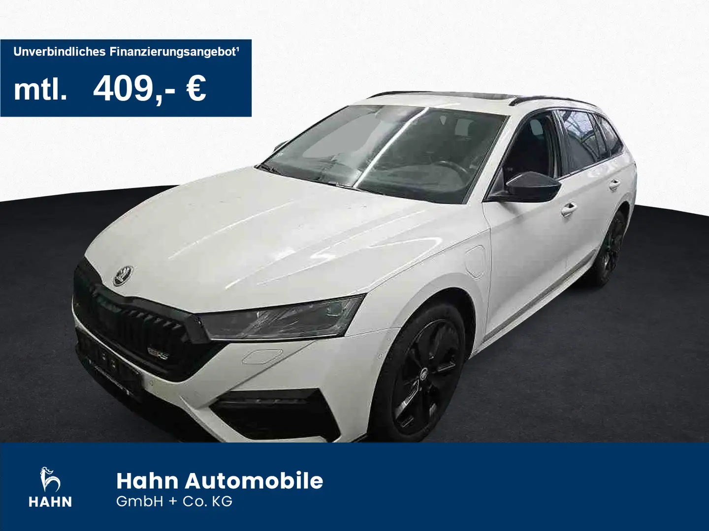 Skoda Octavia Combi 1.4TSI iV DSG RS HuD Matrix Pano Weiß - 1