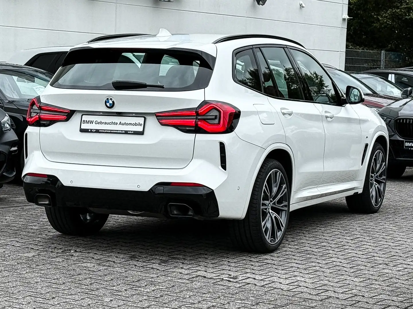 BMW X3 xDrive30d M-Sport AHK FLA DAB RFK adpt.FW Memory Bianco - 2