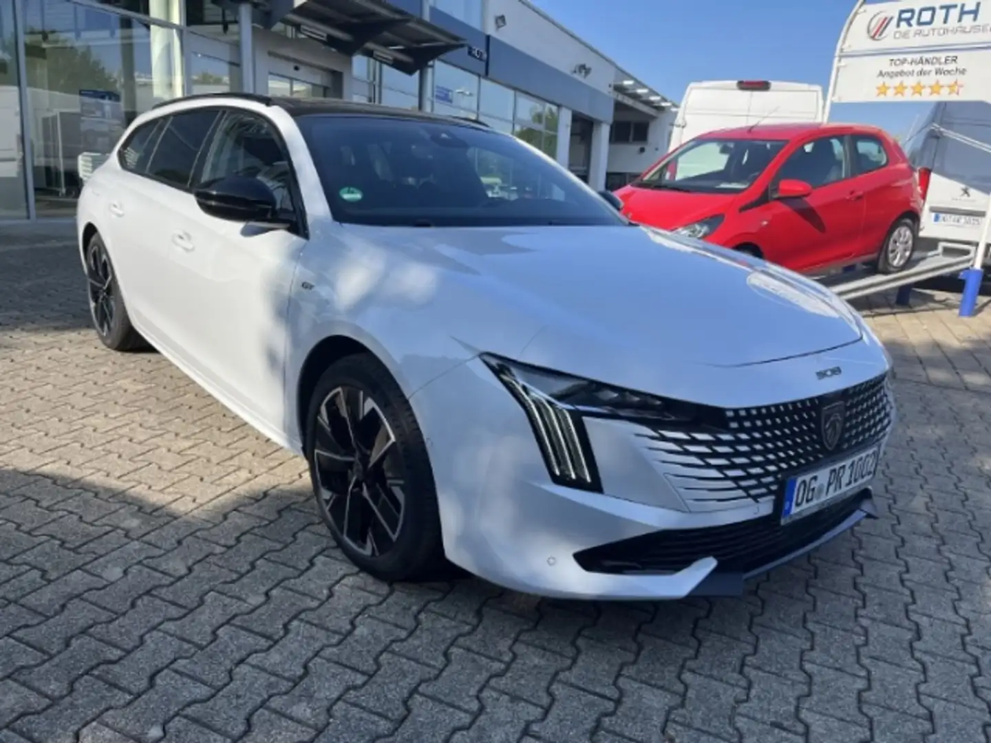 Peugeot 508 SW 1.5 BlueHDi 130 EAT8 GT FOCAL AHK Panodach Navi Bianco - 2